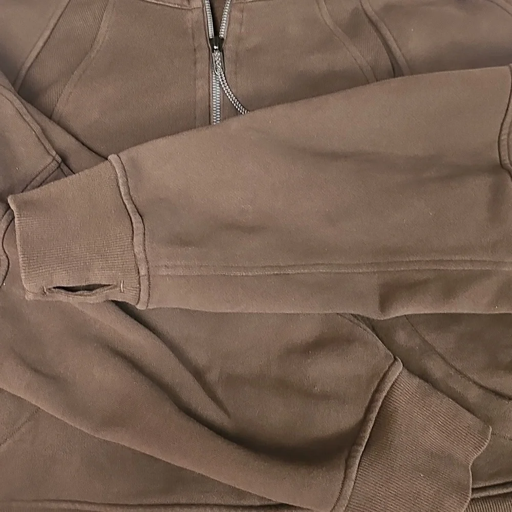 Lululemon Scuba Hoodie, Java, M/L - Picture 5 of 6